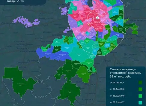 Три самые дешевые арендные квартиры Москвы в мае находятся в ВАО