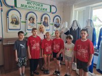Экскурсия в музее "Источники милосердия" для школьников